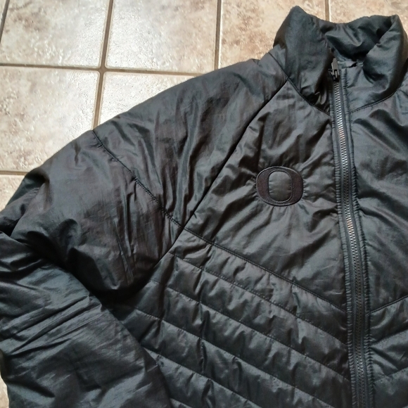 #0281 Mens Black Nike Therma-Fit Zip-Up Jacket Size Large - Picture 3 of 14